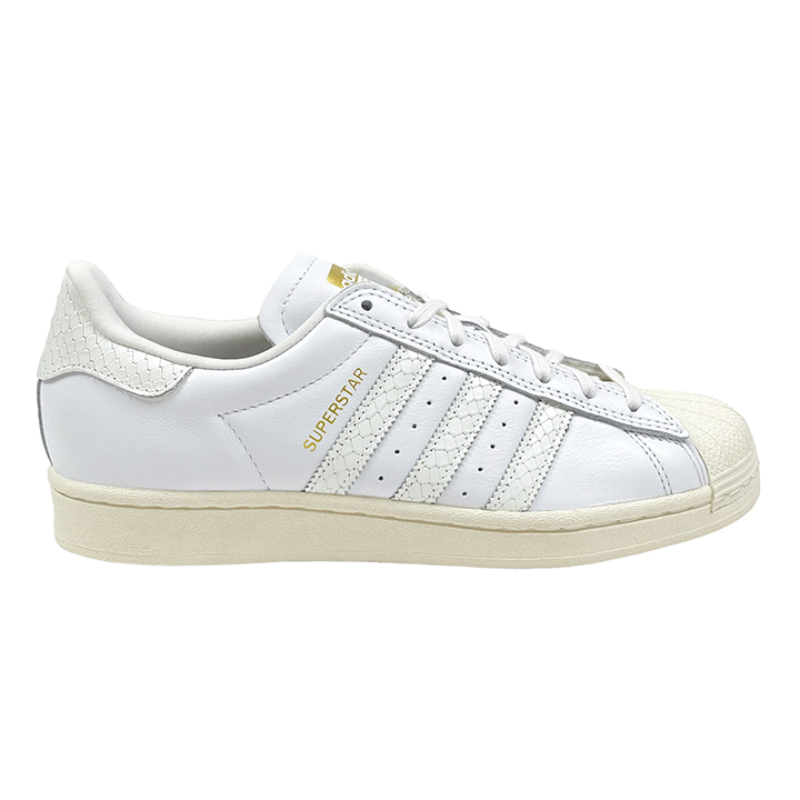 Adidas Superstar Leather ADV Shoe - Snakeskin/White