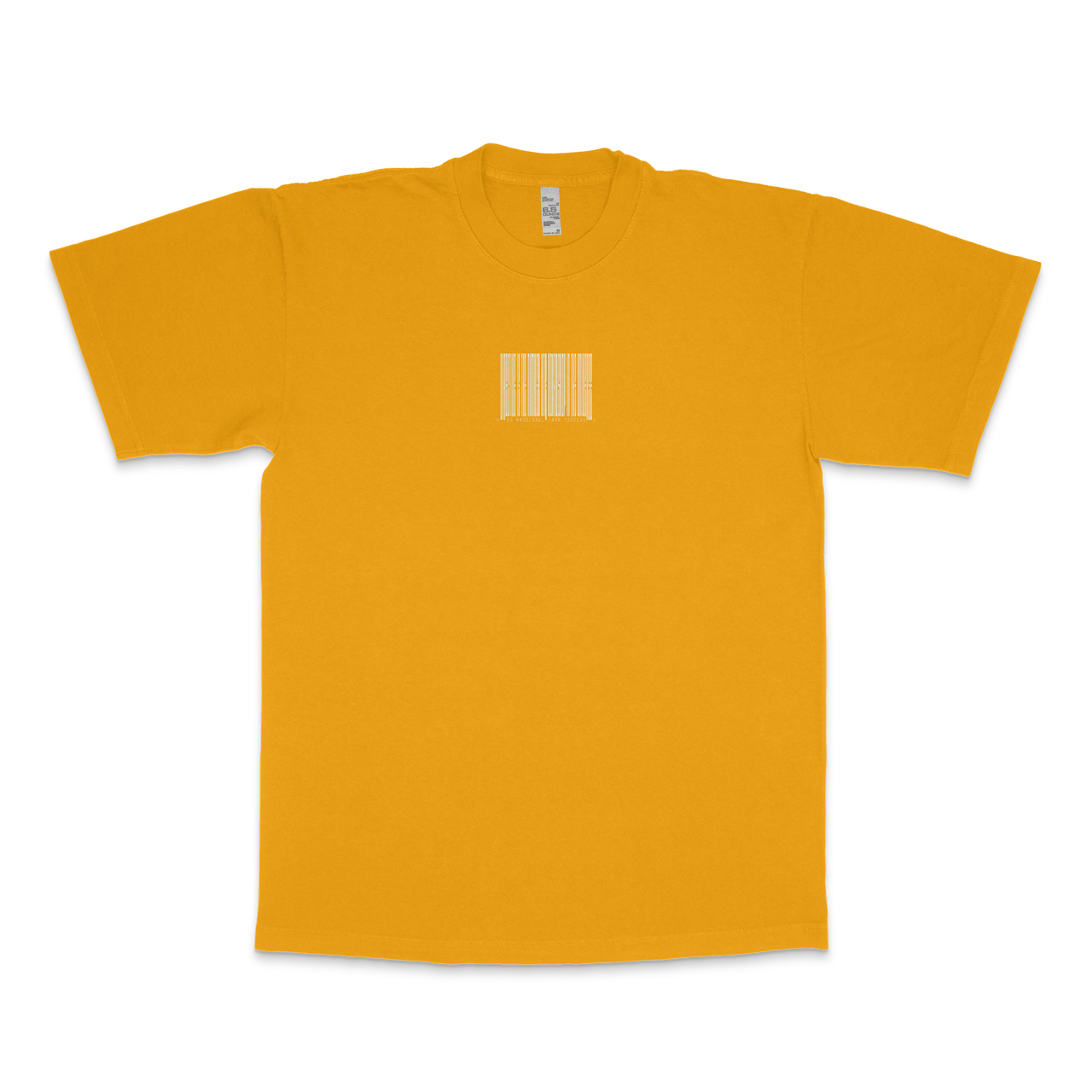 Directive Barcode T-Shirt - Gold
