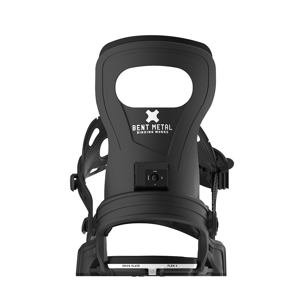 Bent Metal 2026 Bolt Snowboard Bindings - Black