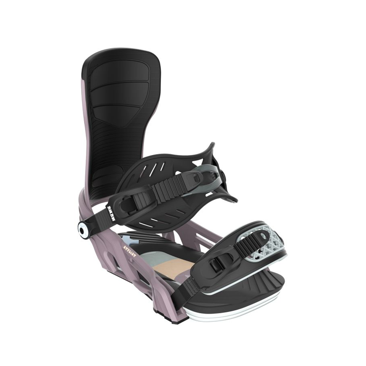 Bent Metal 2026 Stylist Snowboard Binding - Muave