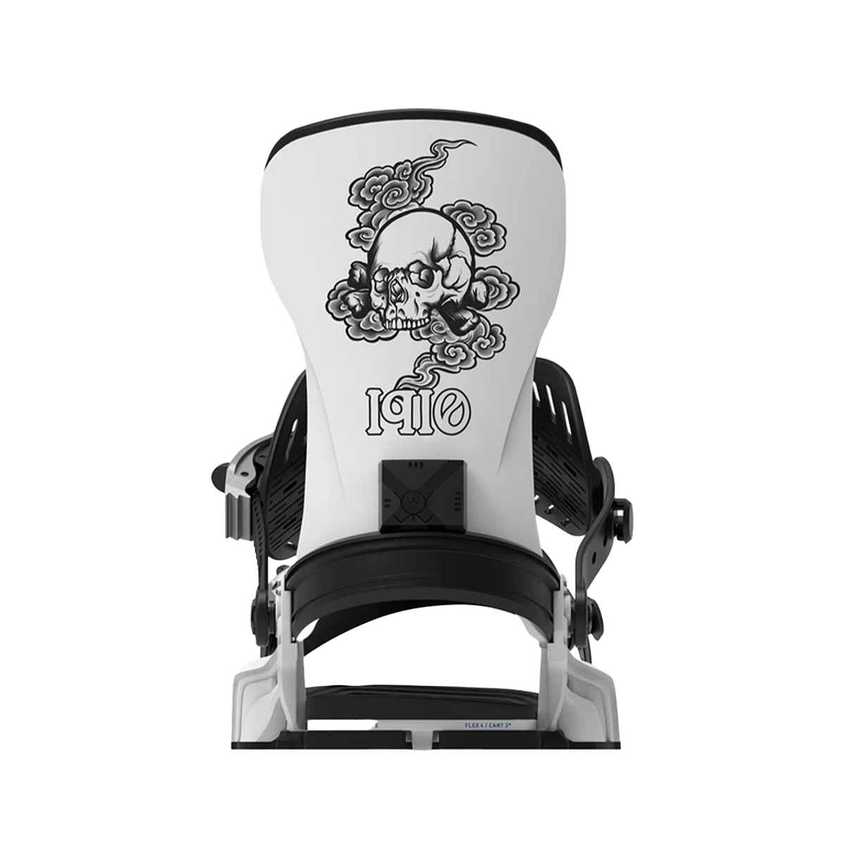 Bent Metal 2027 Transfer Snowboard Bindings - White