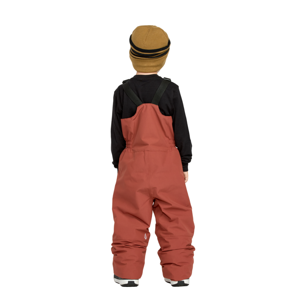 2026 SAMPLE Volcom Kid's Little Flurry INS Bib Overall - Henna