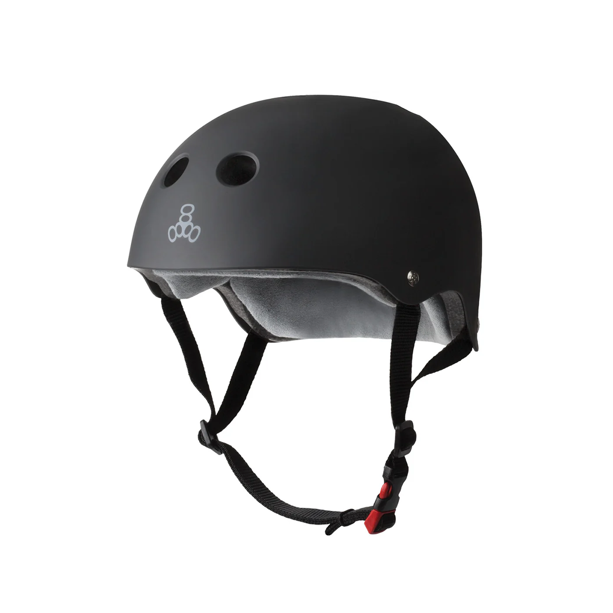 Triple Eight The Certified Sweatsaver Helmet- Black Matte