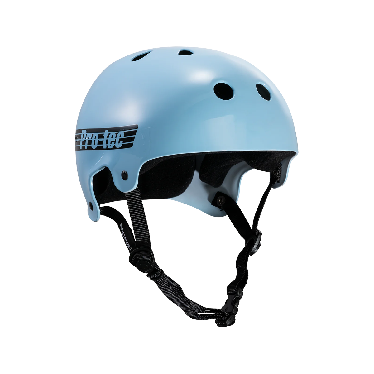 Pro Tec Old School Skate Helmet - Gloss Baby Blue
