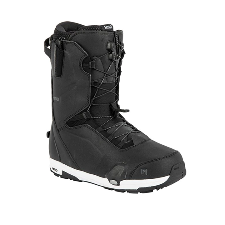 Nitro 2024 Profile TLS Step On Snowboard Boots - Black