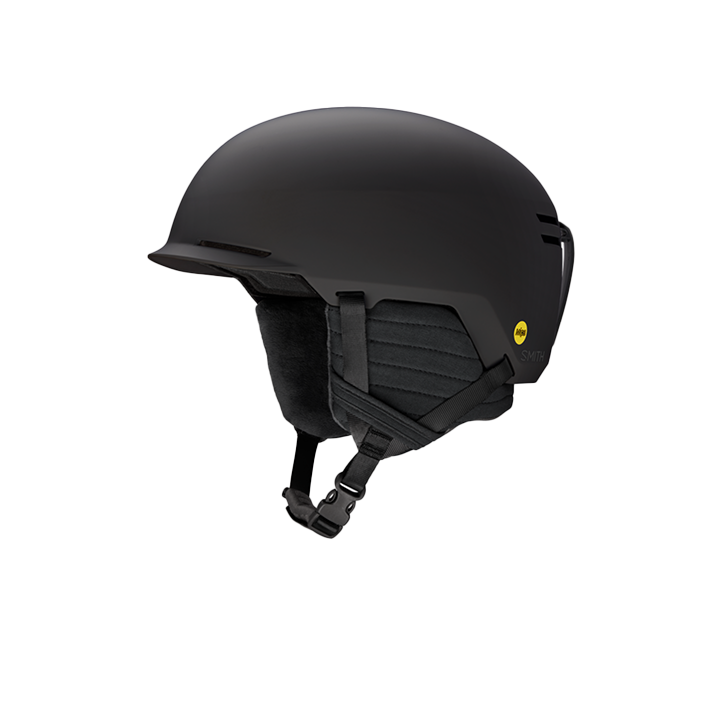 Smith Scout Mips Round Contour Fit Snow Helmet - Matte Black