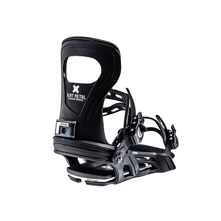 Bent Metal 2024 Bolt Snowboarding Binding - Black