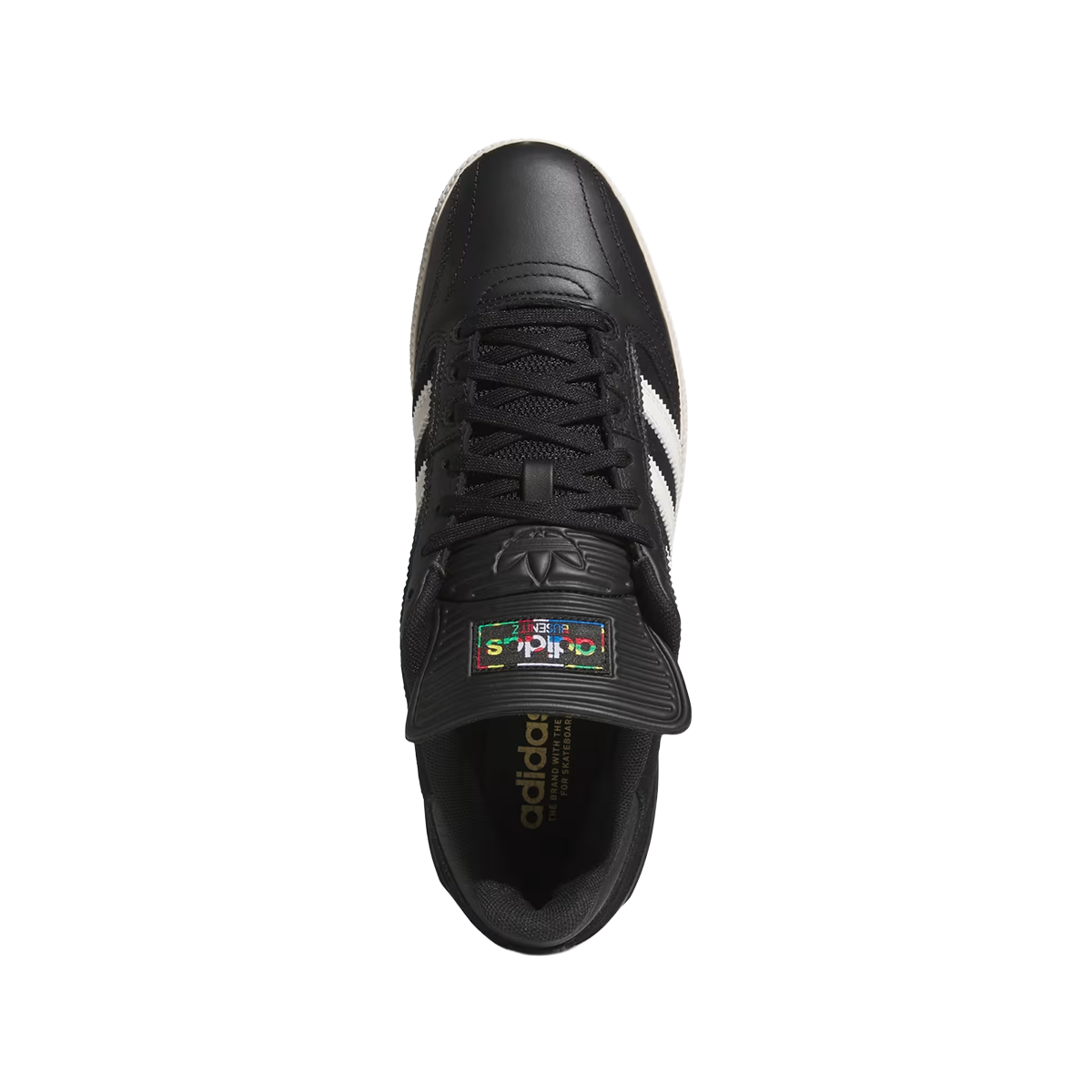 Adidas Busenitz Shoes - Core Black / Chalk White / Gold Metallic