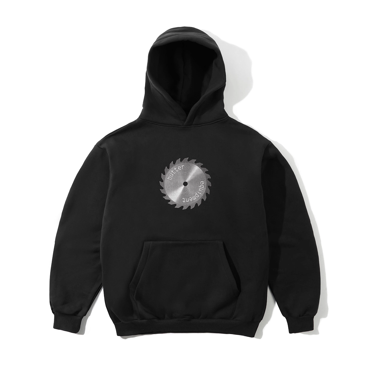 Butter Saw Blade Pullover Hoodie - Black