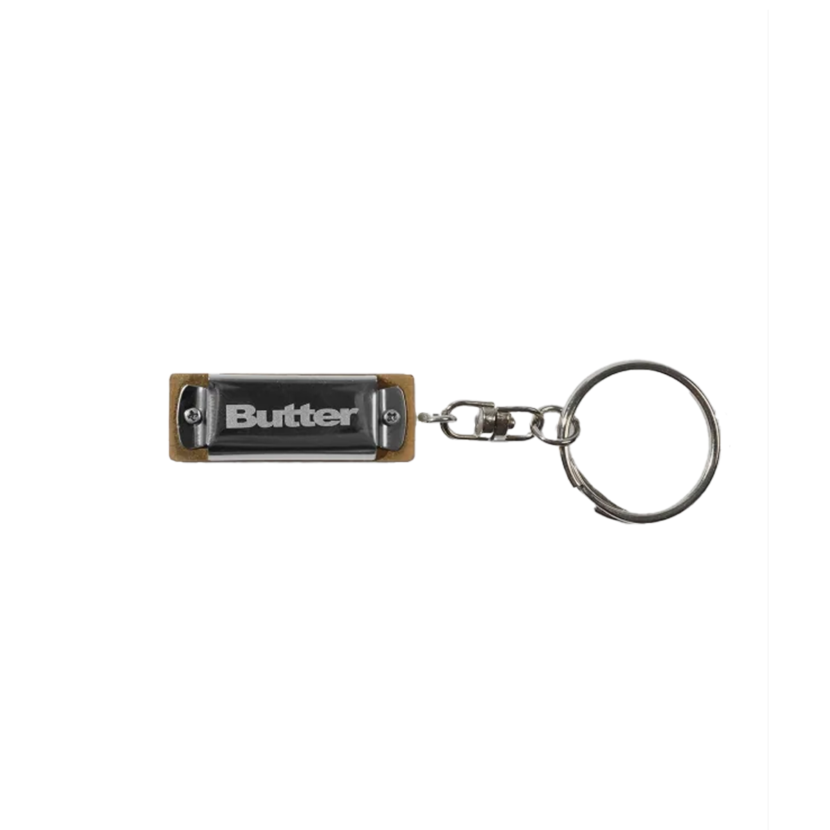 Butter Harmonica Key Chain