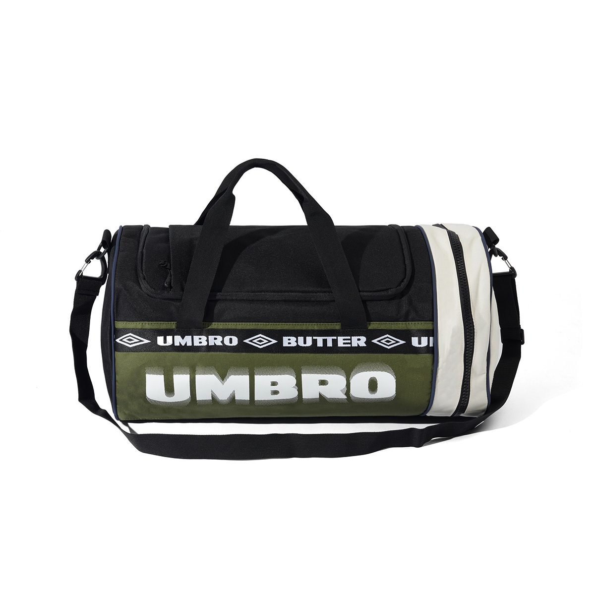 Butter x Umbro Training Bag - Forest / Navy / Sand