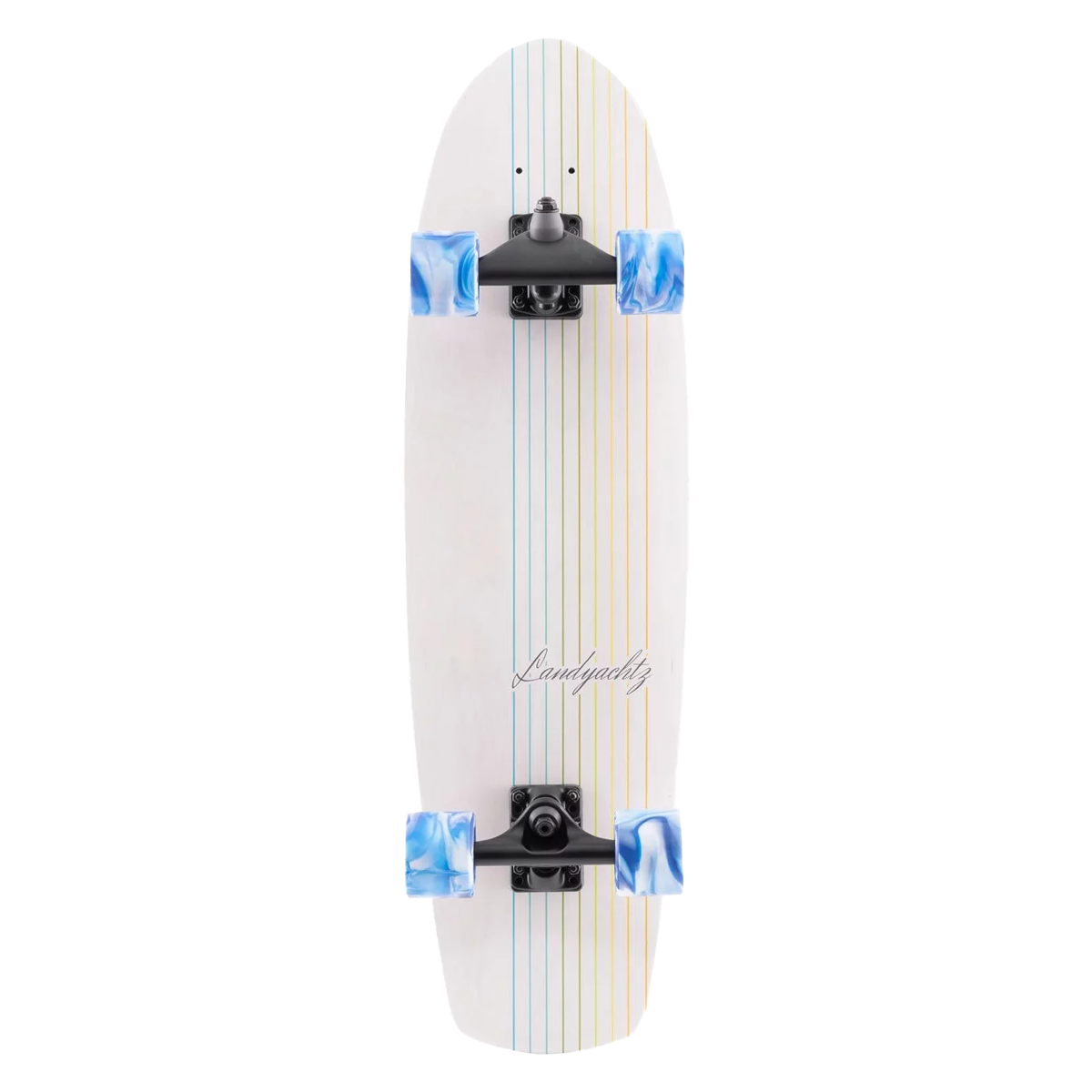 Landyatchz Butter White Lines Cruiser Complete - 31.2"