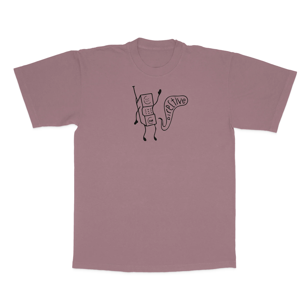 Directive Call Me T-Shirt - Mauve