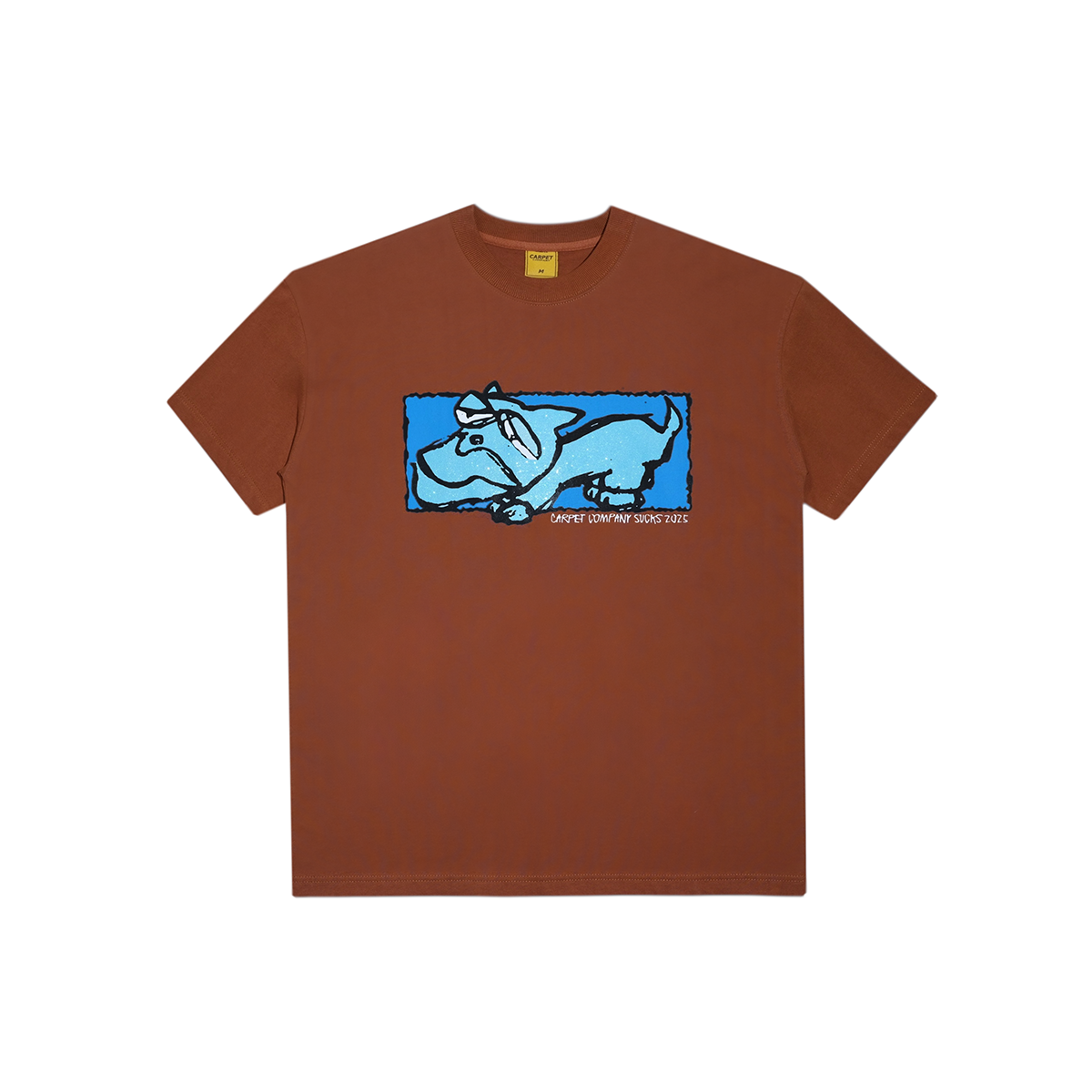 Carpet Dog T-Shirt - Brown