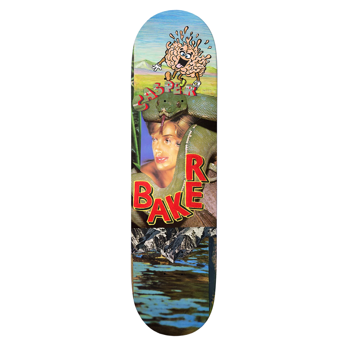 Baker Casper Brooker Desk Shrapnel Skate Deck - 8.0