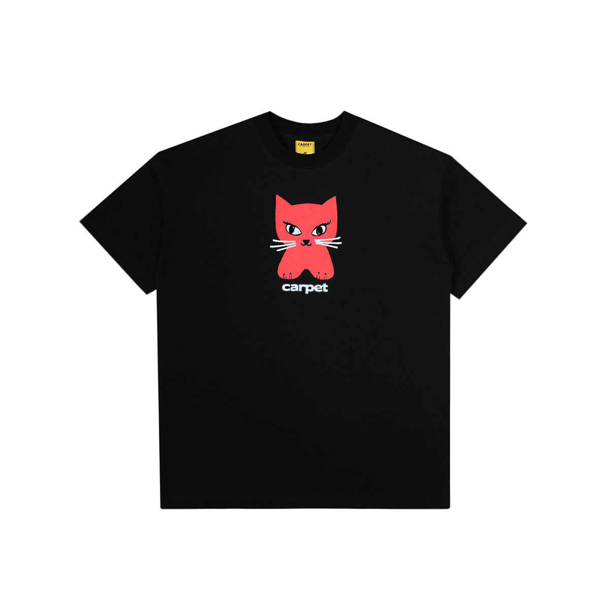 Carpet Cat T-Shirt - Black