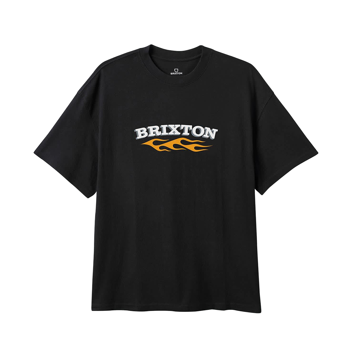 Brixton Clifton Boxed Crop T-Shirt - Black