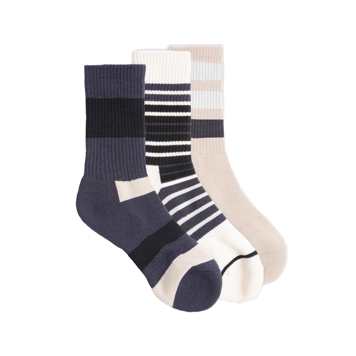 Coal The Everyday Crew Sock Three Pack - Assorted Colors