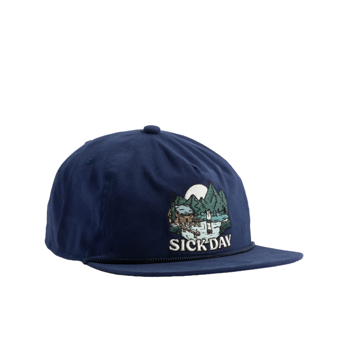 Coal Field Brushed Twill Vintage Cap - Navy