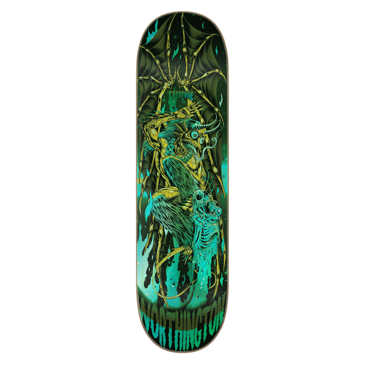 Creature Worthington Skullburn VX Skate Deck - 8.6