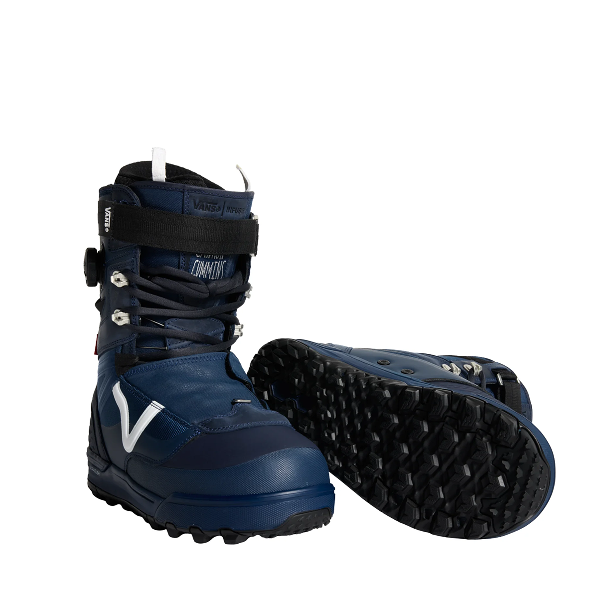 Vans 2027 Infuse Cannon Cummins Snowboard Boots - Navy / Black