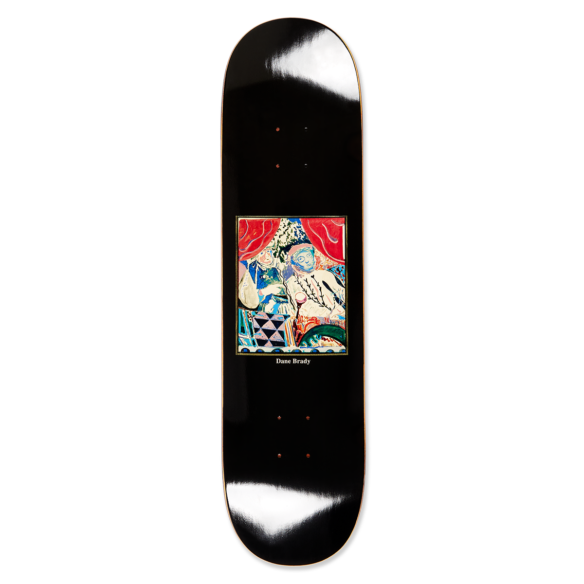 Polar Dane Brady Time Travelers Brown Skate Deck - 8.25