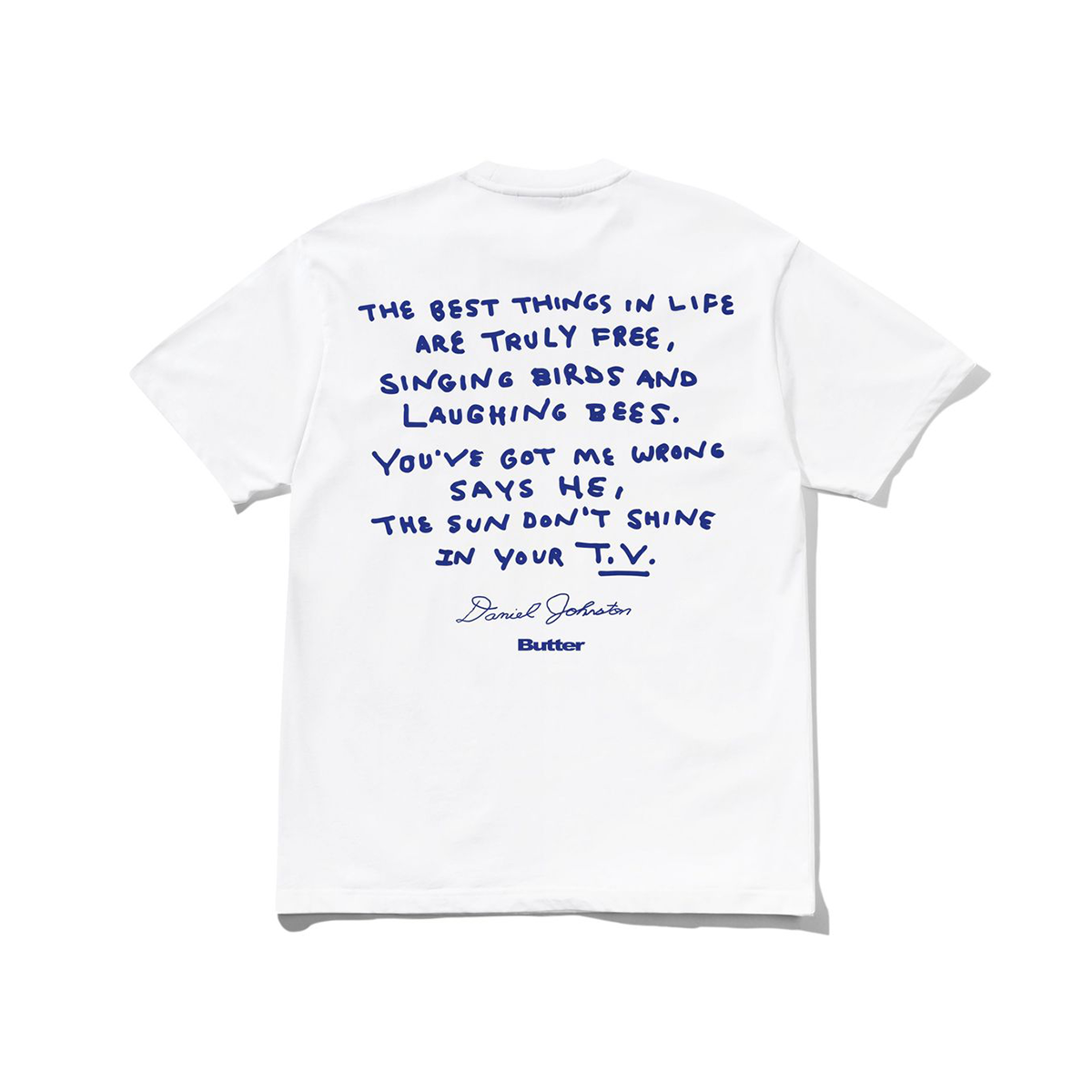 Butter Don't Be Scared T-Shirt - White