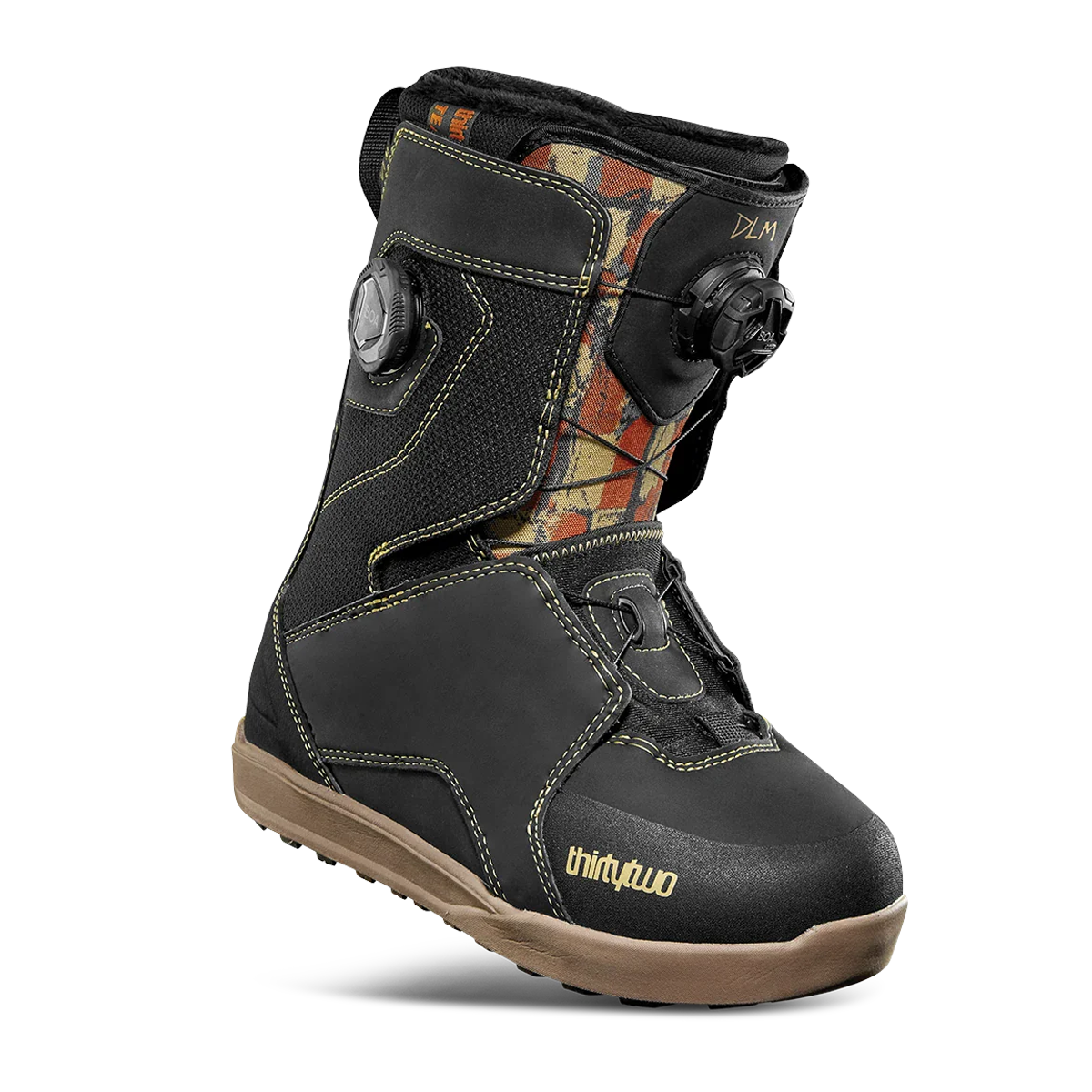 ThirtyTwo Women's Lashed Double Boa x Melancon Snowboard Boots - Black/Gum