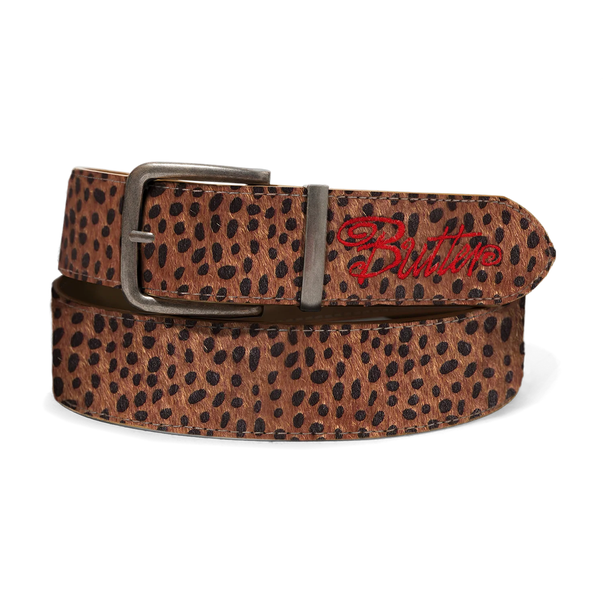 Butter Animal Hide Belt - Deer