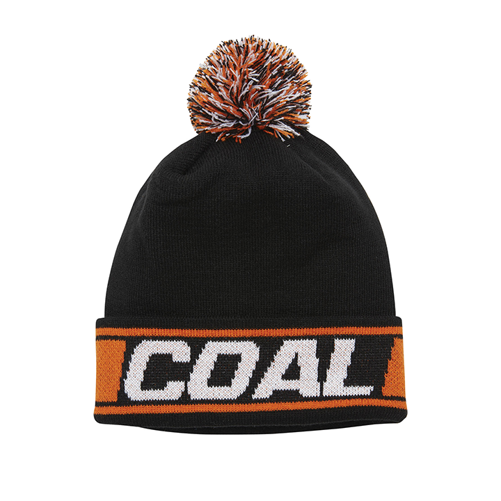 Coal Diablo Fold Beanie - Black