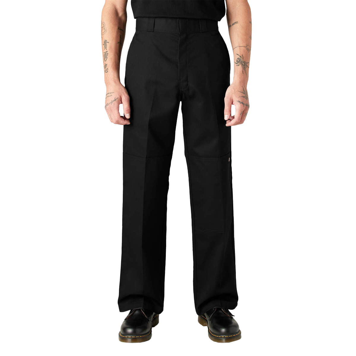 Dickies Loose Fit Double Knee Work Pants - Black