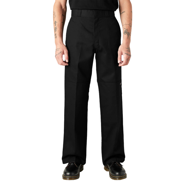 Dickies Loose Fit Double Knee Work Pants - Black - Directive Boardshop