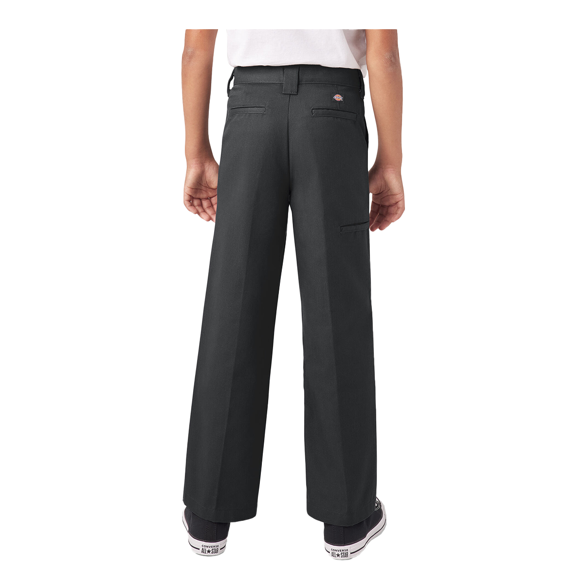 DIckies Boys' Double Knee Work Pants - Black