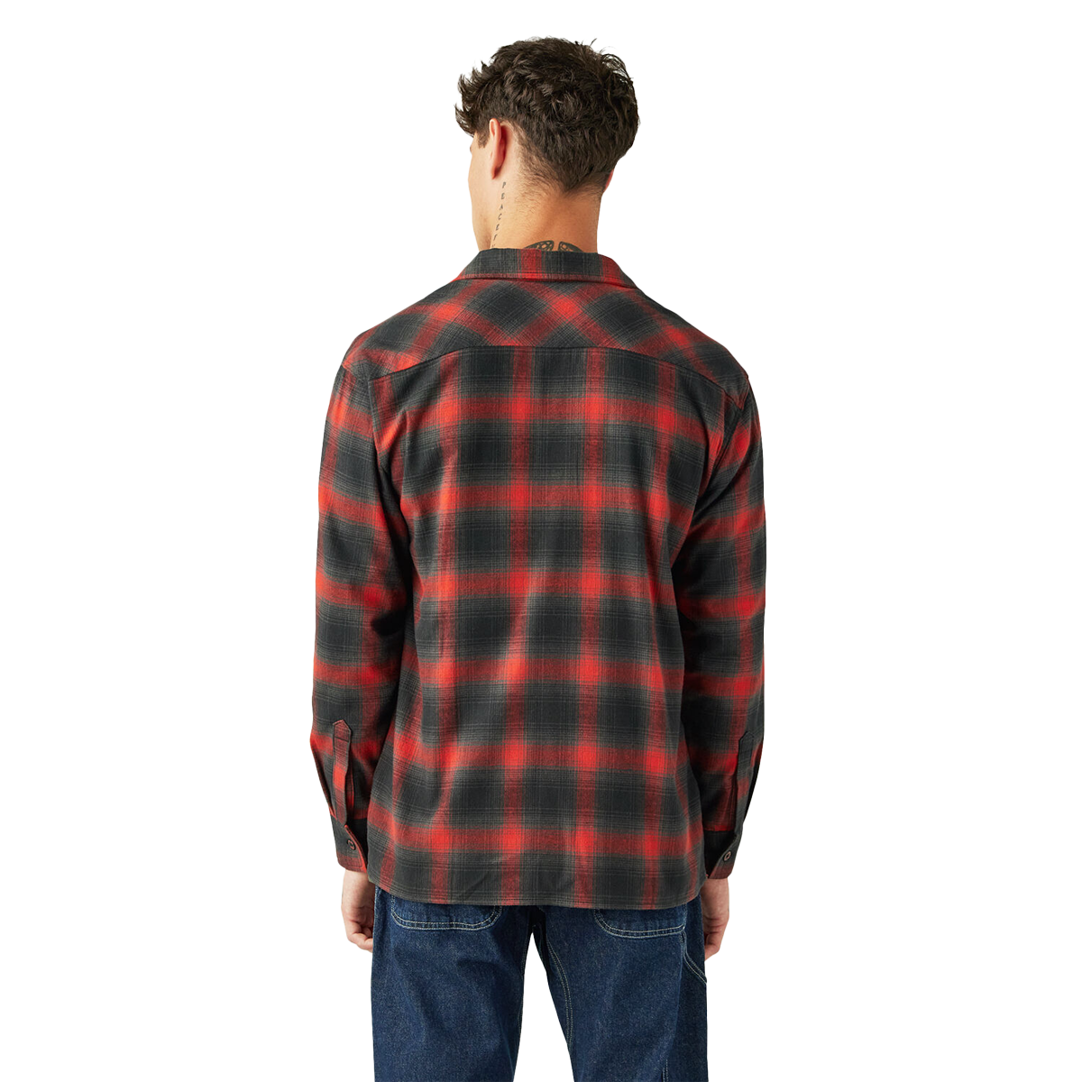 Dickies x Spitfire Flannel Shirt - Red Ochre
