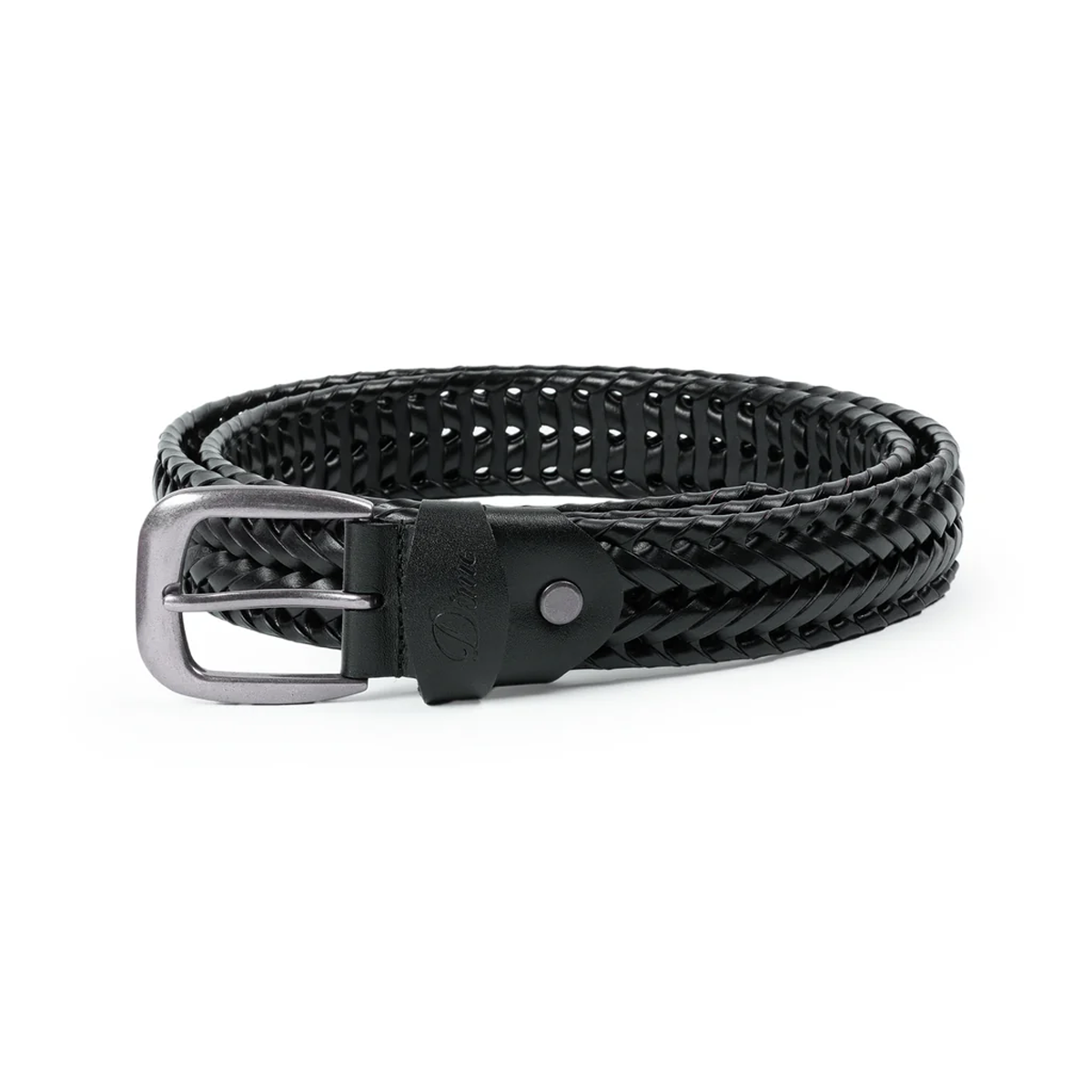 Dime Braided Leather Belt - Assorted Colors