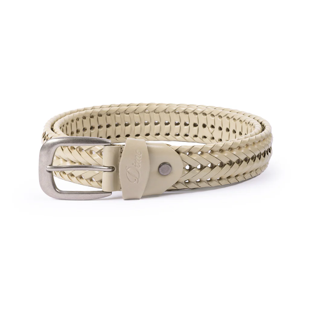Dime Braided Leather Belt - Assorted Colors