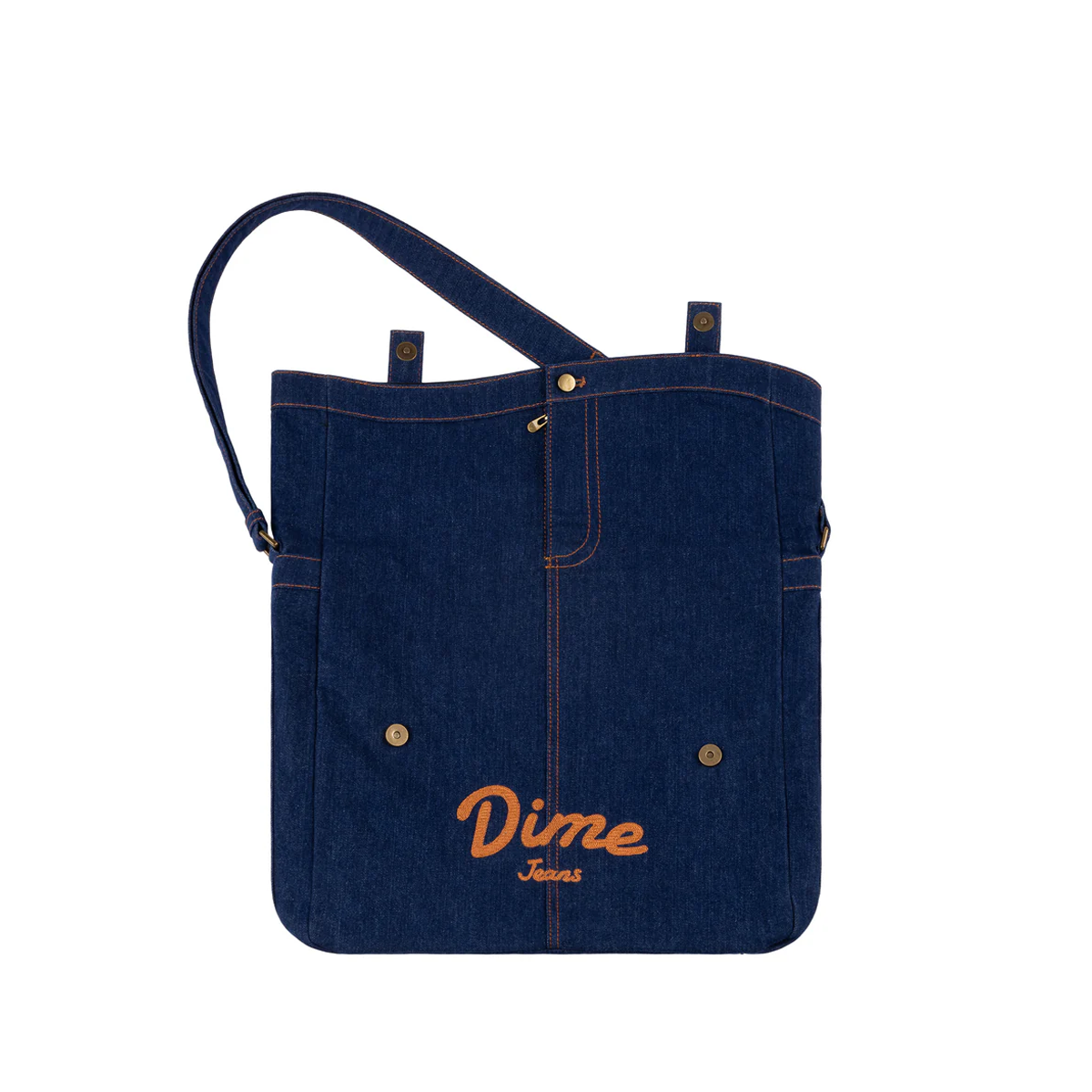 Dime Jeans Messenger Bag - Indigo