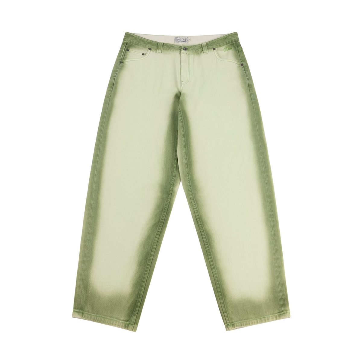 Dime Classic Baggy Denim Pants - Matcha