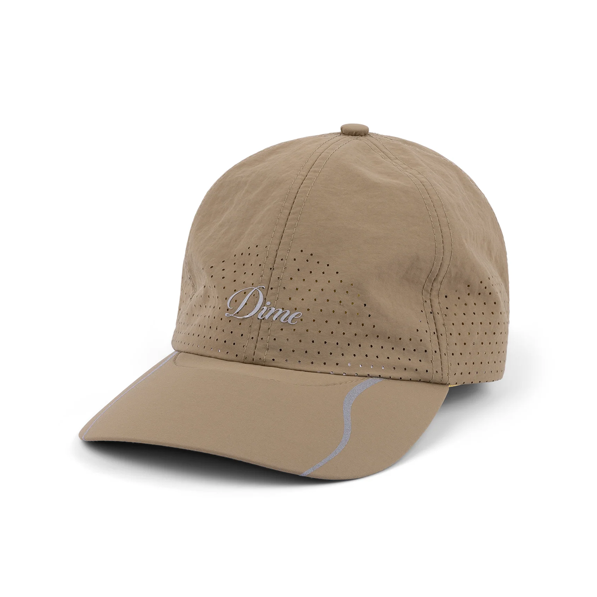 Dime Cursive Tech Cap - Taupe