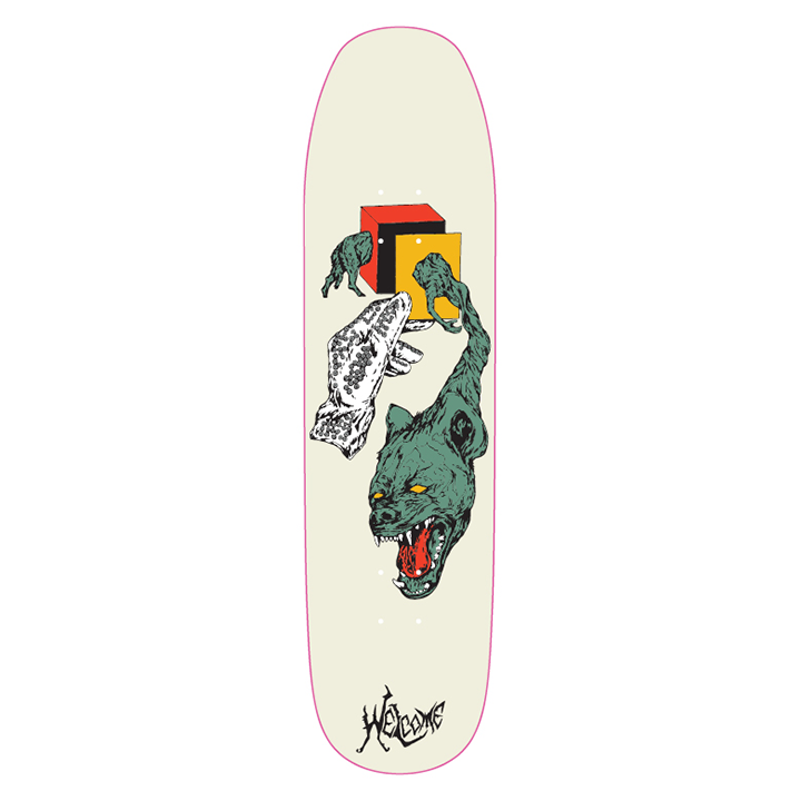 Welcome Face Of A Lover On Son Of Moon Skate Deck - 8.25
