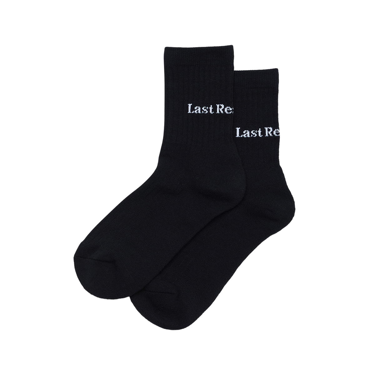 Last Resort AB Dress Script Socks - Black