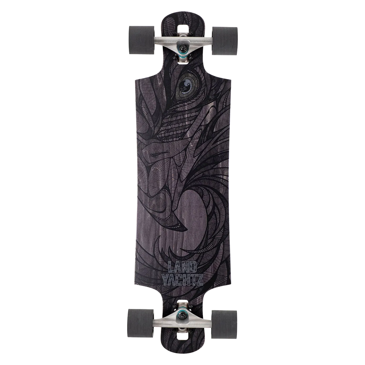 Landyachtz Drop Hammer Black Eagle Longboard - 35