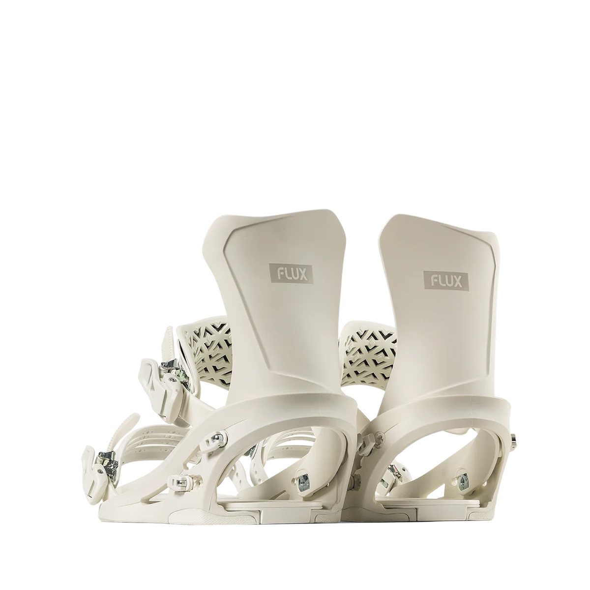 Flux 2026 DS Snowboard Bindings - Off White