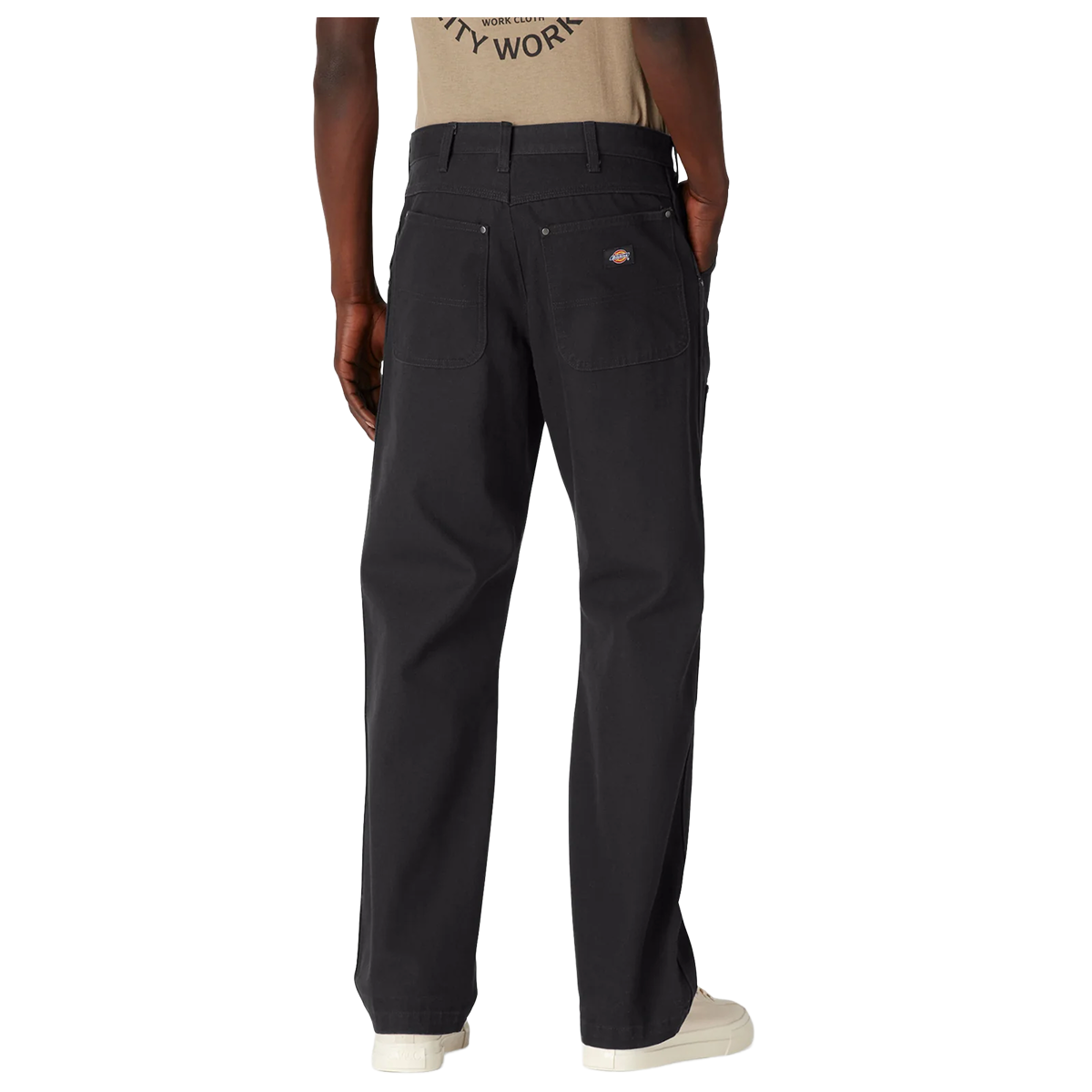 Dickies Relaxed Fit Double Knee Duck Pants - Black