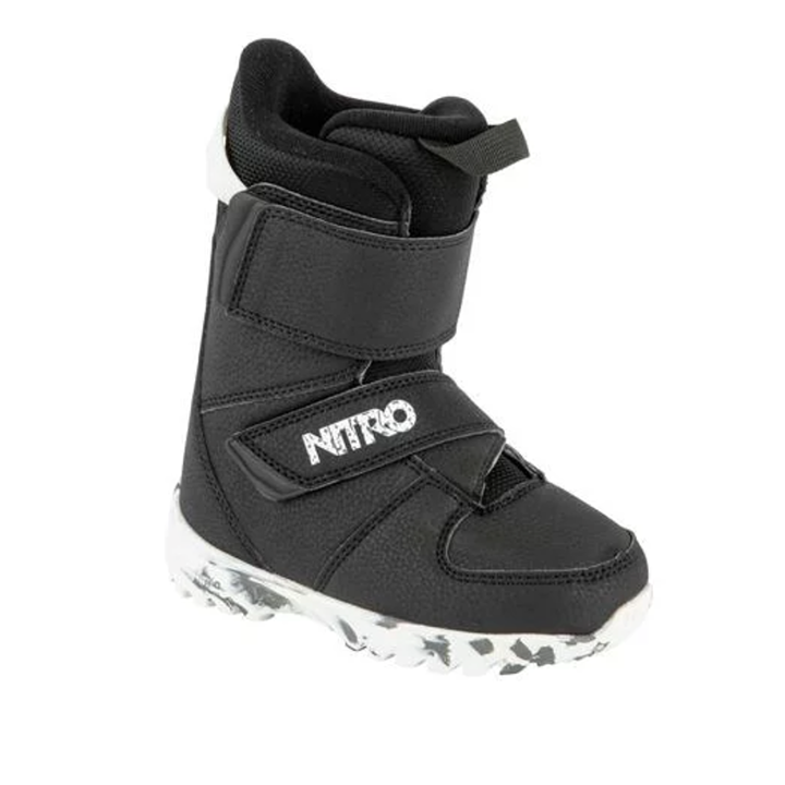 Nitro Youth 2024 Rover Snowboard Boots - Black/White/Charcoal