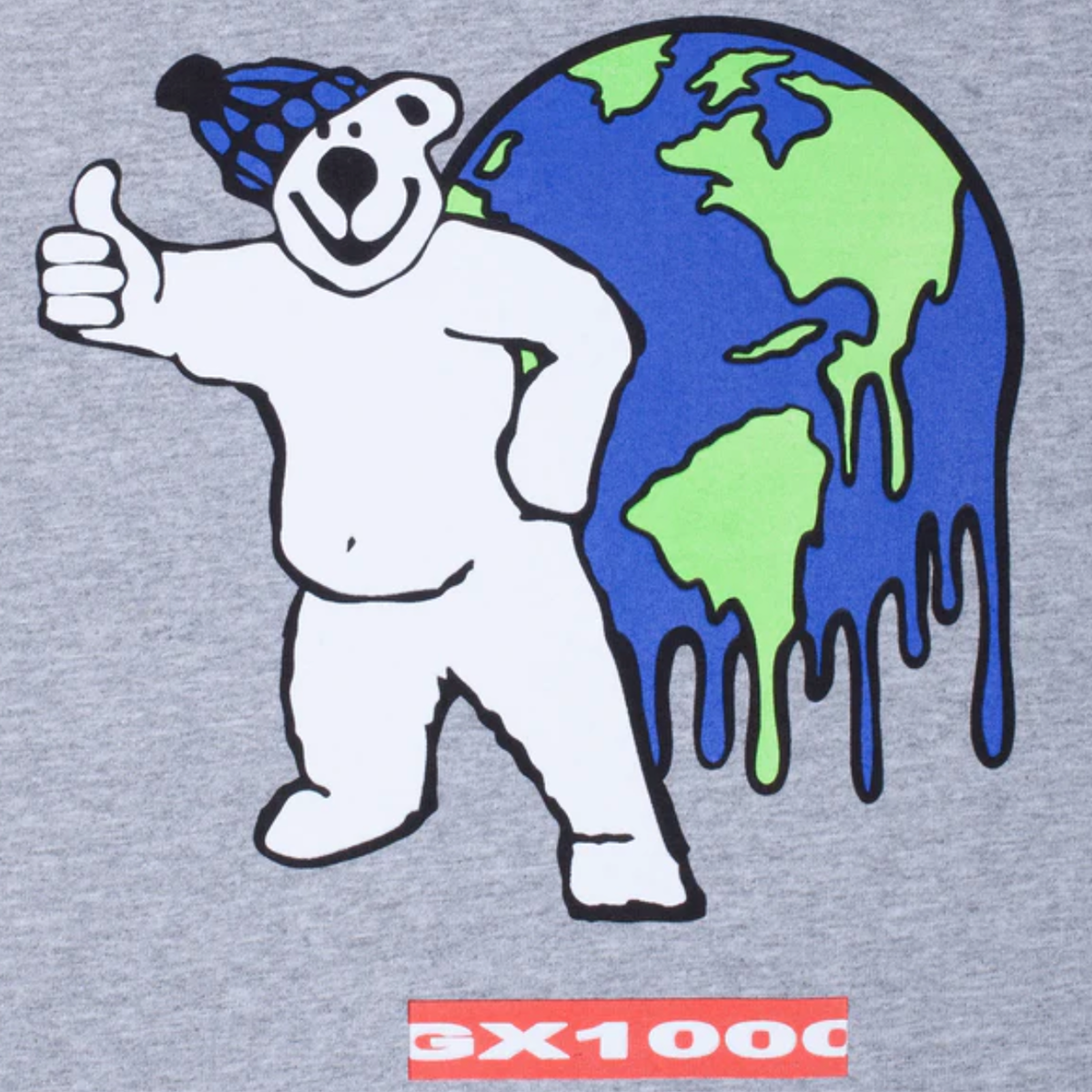GX1000 Earth Day T-Shirt - Grey