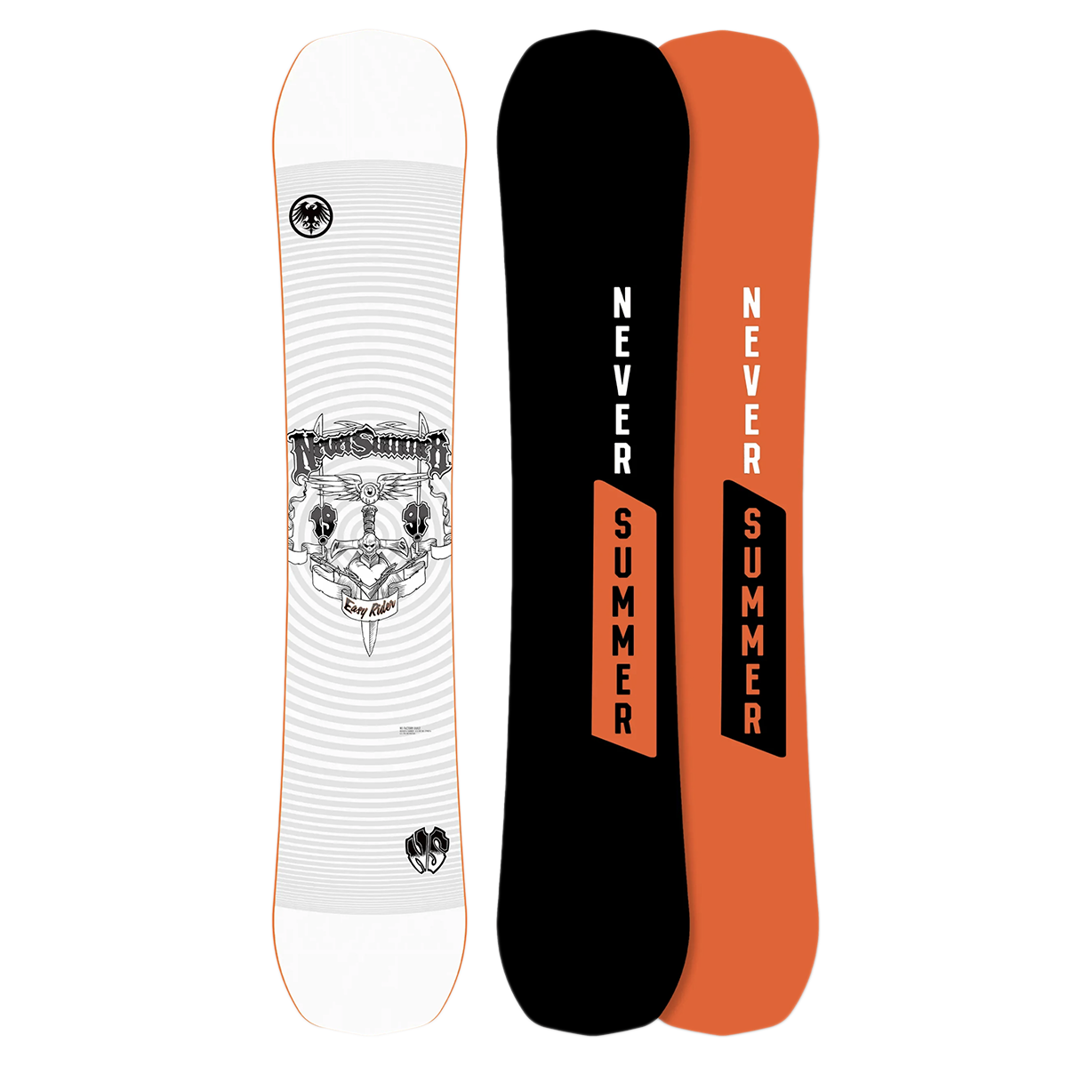 Never Summer 2024 Easy Rider Snowboard - Assorted Sizes