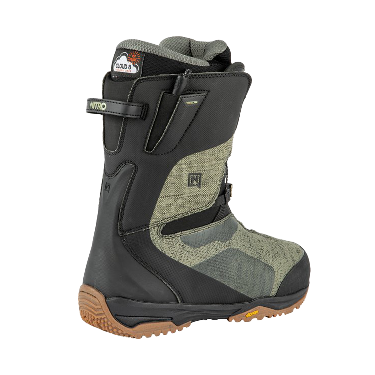 Nitro 2023 SkyLab TLS Snowboard Boot - Gravity Grey/Black