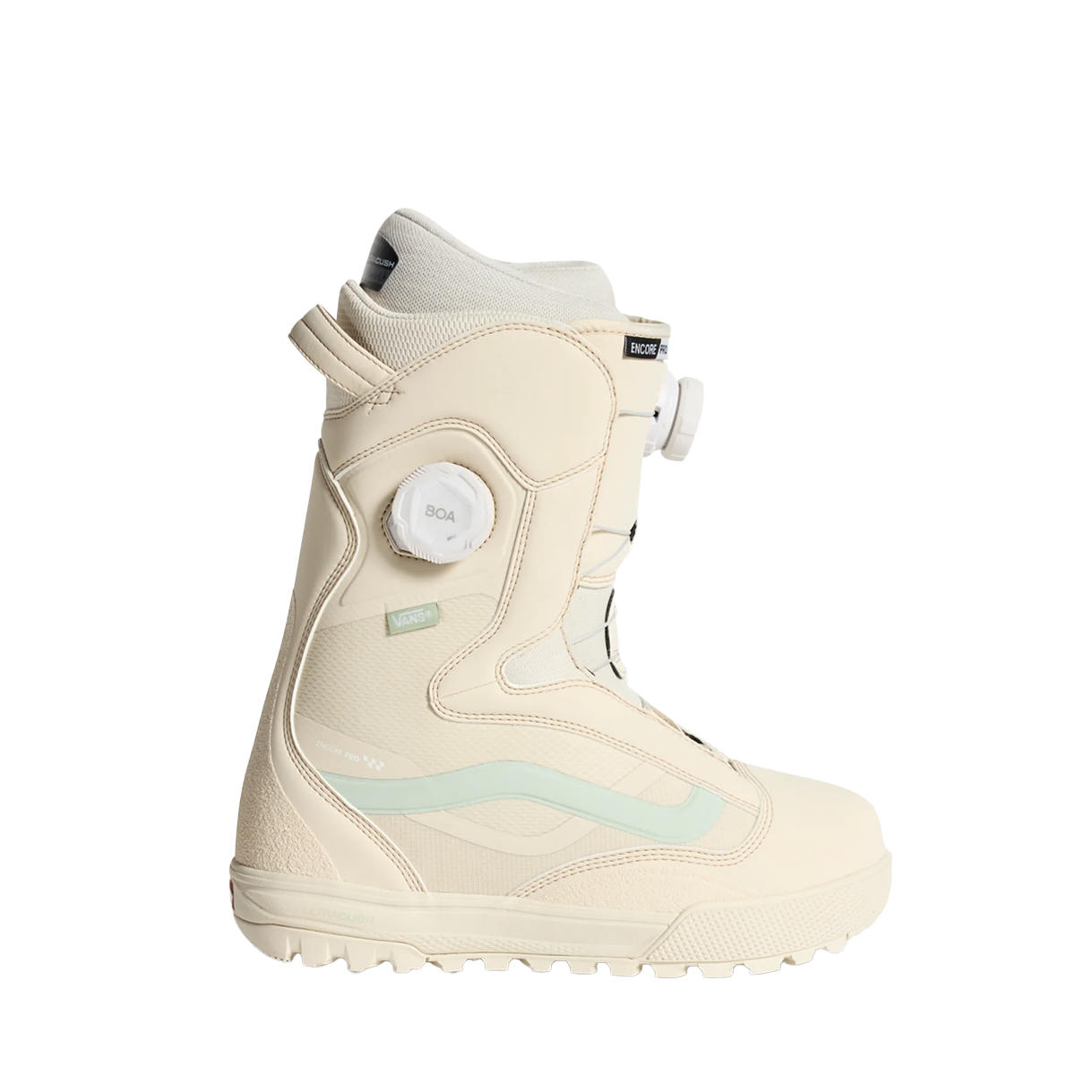 Vans 2027 Women's Encore Pro 2.0 Snowboard Boots - Turtledove / White