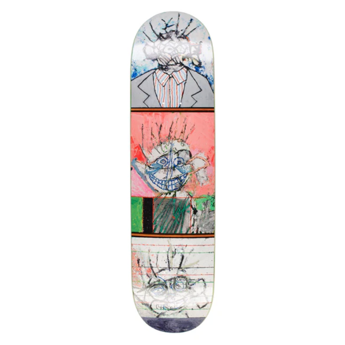 GX1000 Faces #2 Carlyle Skate Deck - 8.5